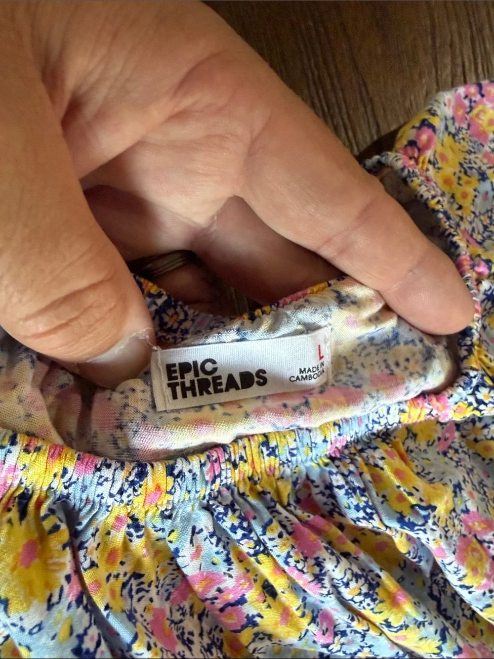 Epic Threads lightweight floral